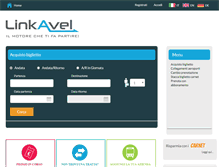 Tablet Screenshot of linkavel.com